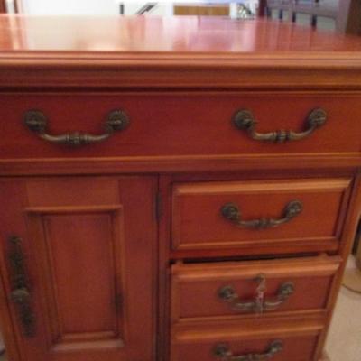 Aspen Cherry Office Desk