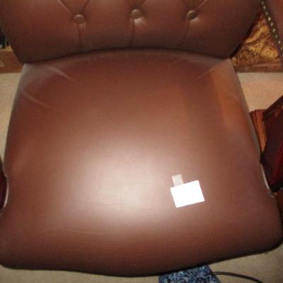 Brown Leather Executive Chair
