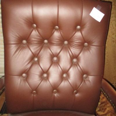 Brown Leather Executive Chair