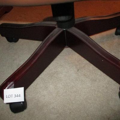 Brown Leather Executive Chair