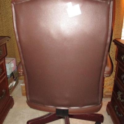 Brown Leather Executive Chair