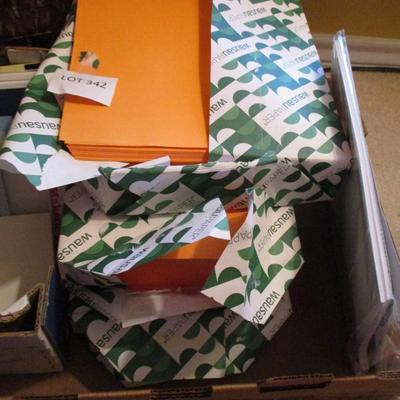 Orange Copy Paper/ Notepads