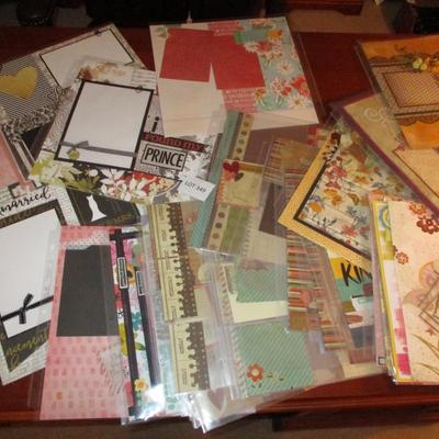 Scrapbook Sheets/3D paper