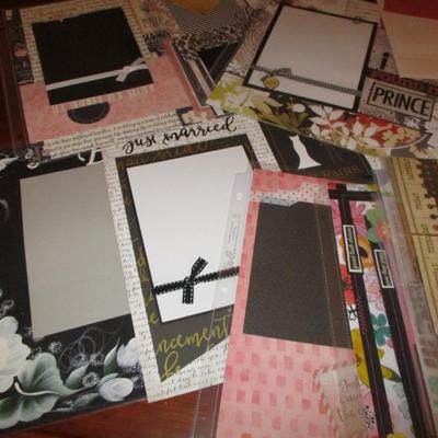 Scrapbook Sheets/3D paper