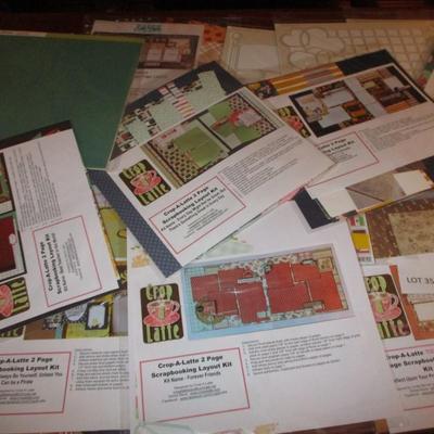 Scrapbook Supplies- Page Kits