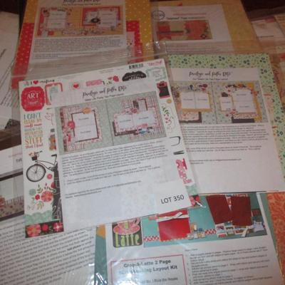 Scrapbook Supplies- Page Kits