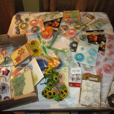 Scrapbook Supplies--Flowers