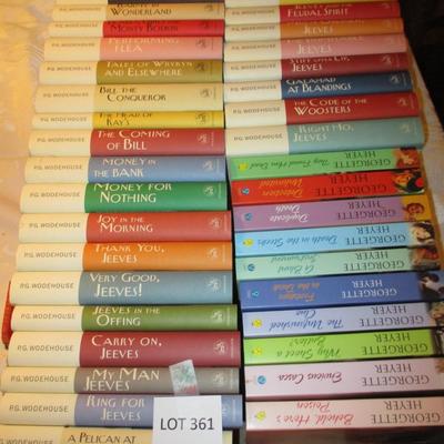 PG Wodehouse/Georgette Heyer Books