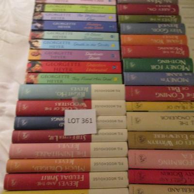 PG Wodehouse/Georgette Heyer Books