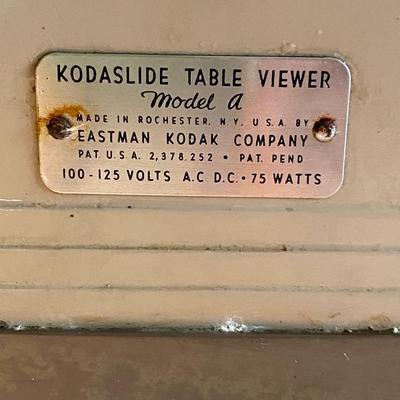 Vintage 1950's Eastman Kodak Kodaslide Table Viewer Model A