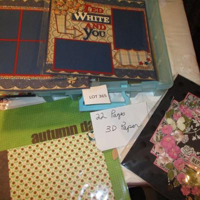 Scrapbook Paper-3D