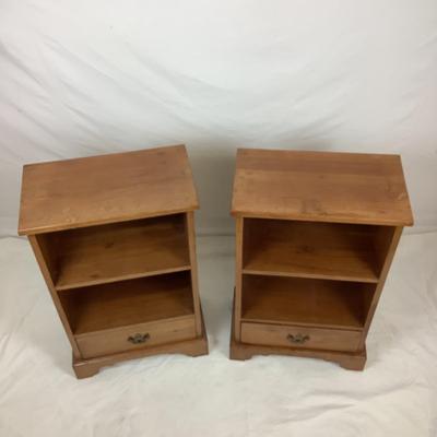 6182 Pair of Maple Hutches