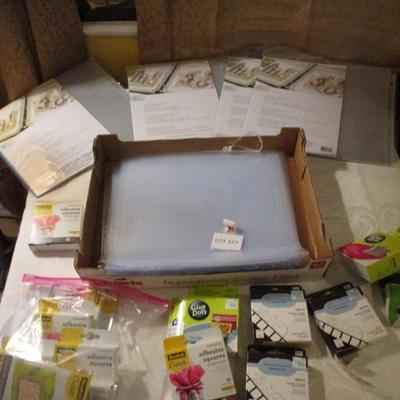 Adhesive Squares/Page Protectors