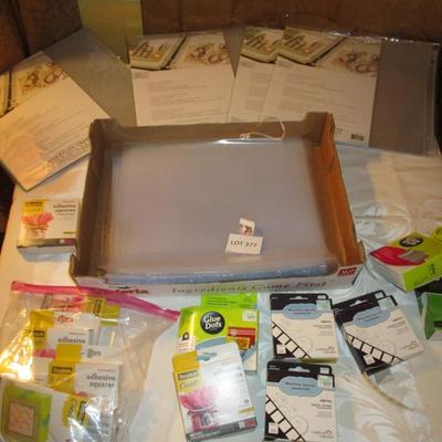 Adhesive Squares/Page Protectors