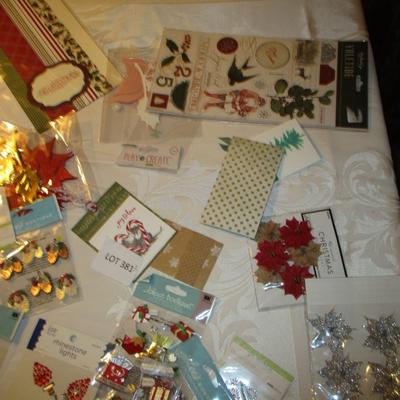 Scrapbook Christmas Stickers