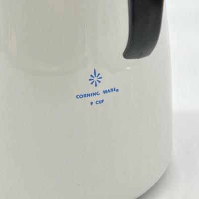 CORNING WARE ~ Cornflower ~ 9 Cup Coffee Pot