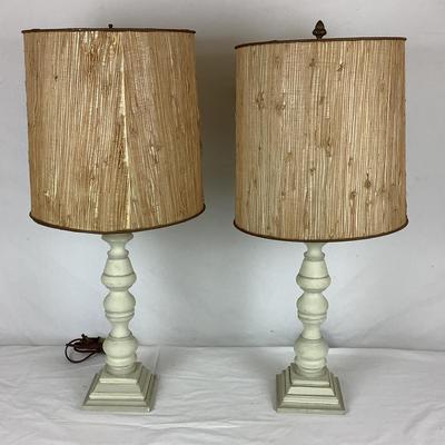 Lot. 6200. Pair of Vintage Lamps