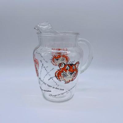 ESSO ~ Tiger Lipped Pitcher & 4 Tumblers~ * Read Details