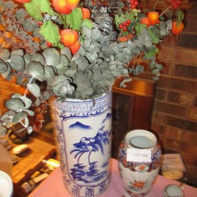 Lady Head/Flower Vase