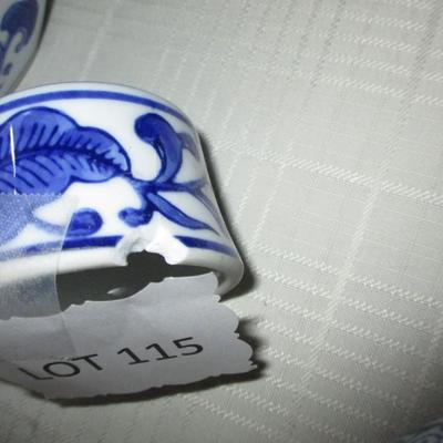 Blue & White Teapots