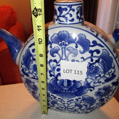 Blue & White Teapots