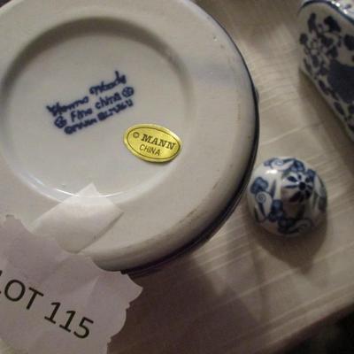 Blue & White Teapots