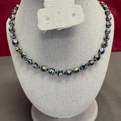 Blue beads