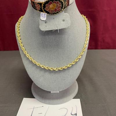 Bracelet and necklace