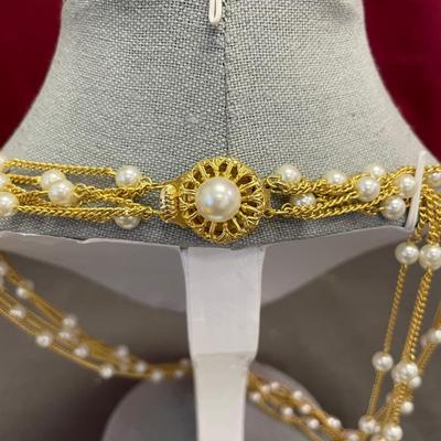 Necklace and earrings