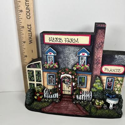 Brandywine Collectibles Stone cast Herb Farm