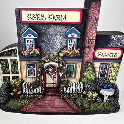 Brandywine Collectibles Stone cast Herb Farm