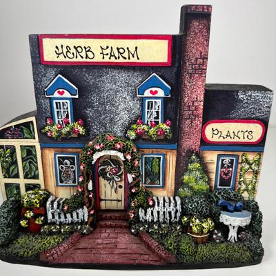 Brandywine Collectibles Stone cast Herb Farm
