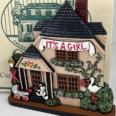Brandywine Collectibles Stone cast Itâ€™s a Girl