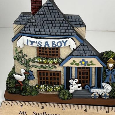 Brandywine Collectibles Stone cast Itâ€™s a Boy