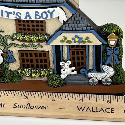 Brandywine Collectibles Stone cast Itâ€™s a Boy