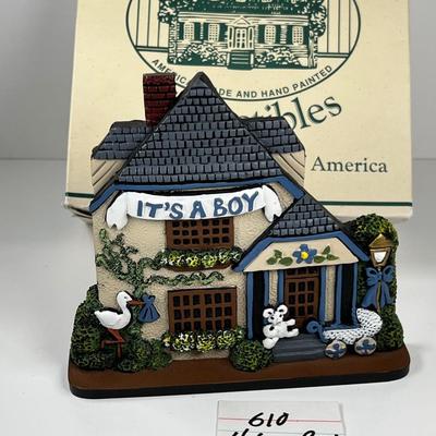 Brandywine Collectibles Stone cast Itâ€™s a Boy