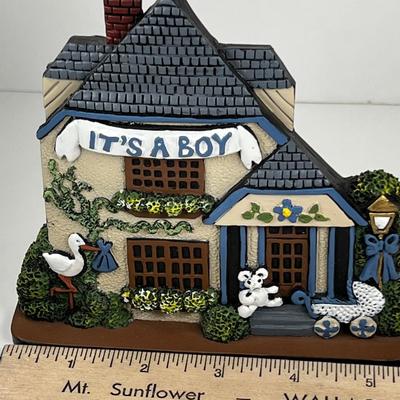 Brandywine Collectibles Stone cast Itâ€™s a Boy
