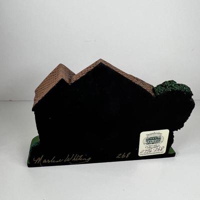 Brandywine Collectibles Stone cast 4th of July Cottage