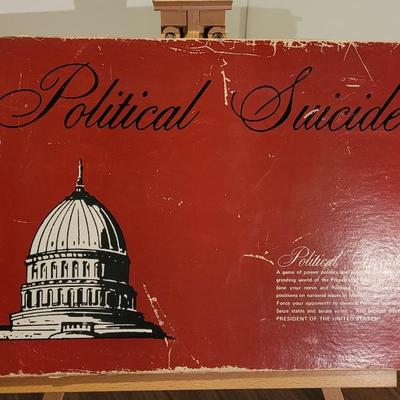 Lot 6: Vintage Political Suicide Board Game