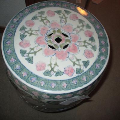 Ceramic Garden Side Table/Stool