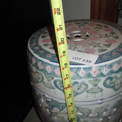 Ceramic Garden Side Table/Stool