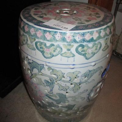 Ceramic Garden Side Table/Stool