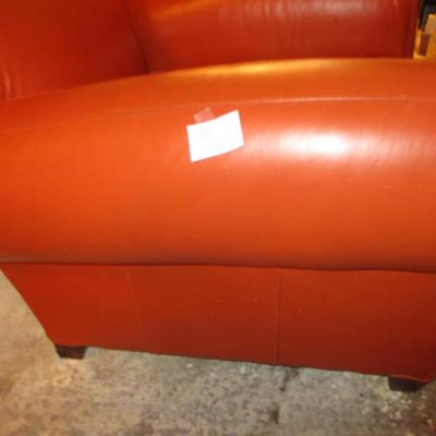 Pottery Barn Leather ArmChair
