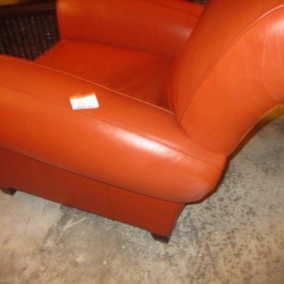 Pottery Barn Leather ArmChair
