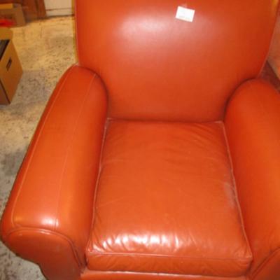 Pottery Barn Leather ArmChair