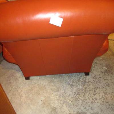 Pottery Barn Leather ArmChair