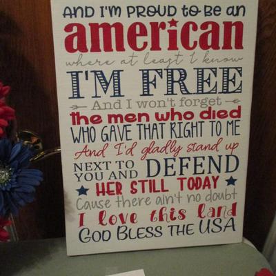 American Themed Decor