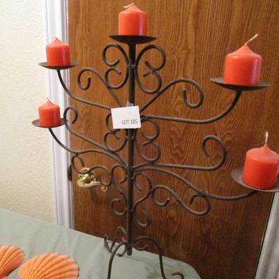 Candelabra, Decorative Shells/Clock
