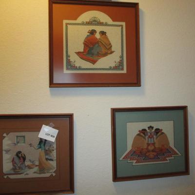Needlepoint Native American Art