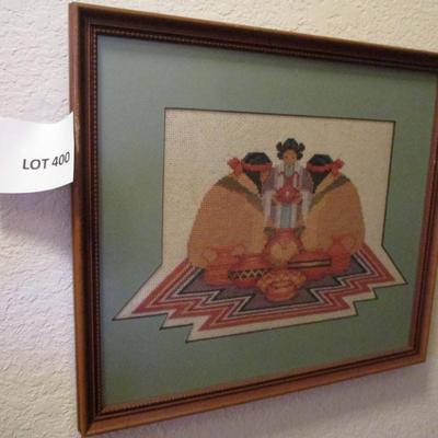 Needlepoint Native American Art